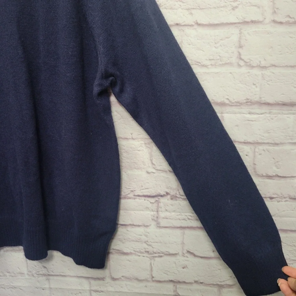 NEW J Crew Lambswool Blend Crewneck Sweater Mens XL‎ Pullover Preppy Cozy Travel